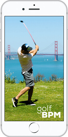 Golf BPM App Home Page